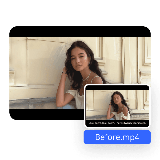 Instant AI Caption Remover
