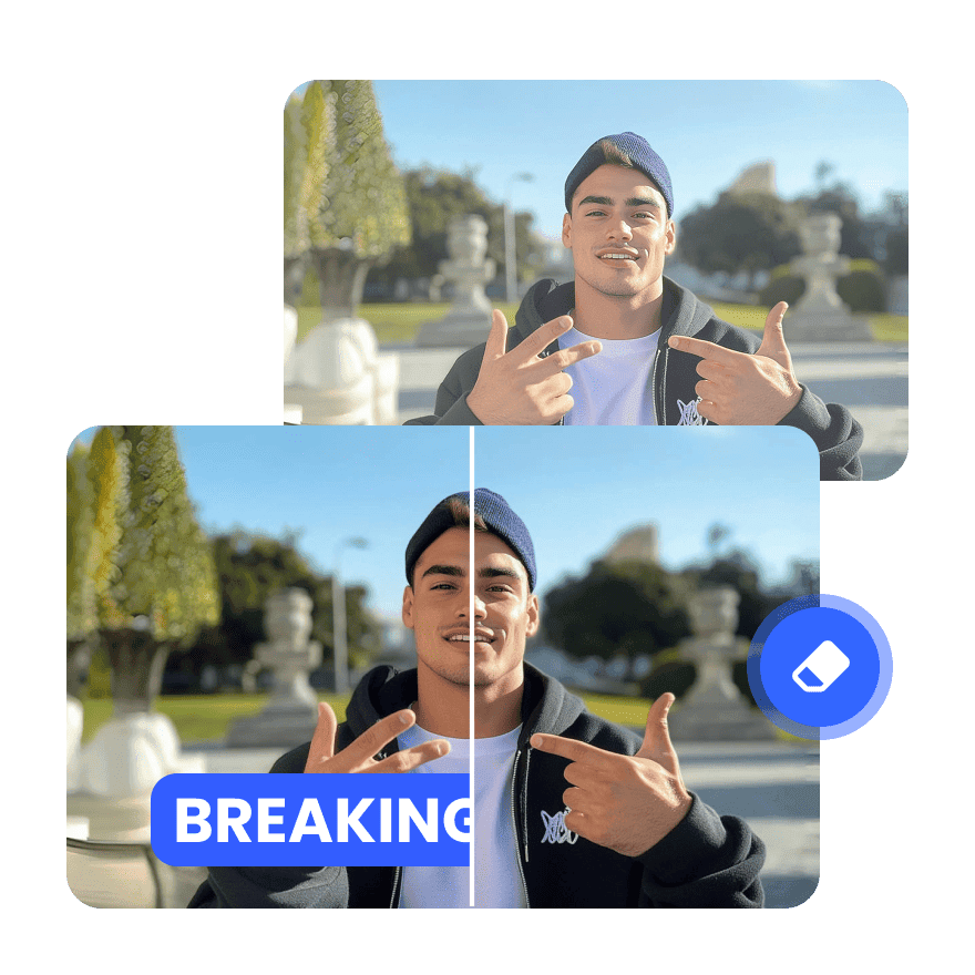 User-Friendly Captions Remover