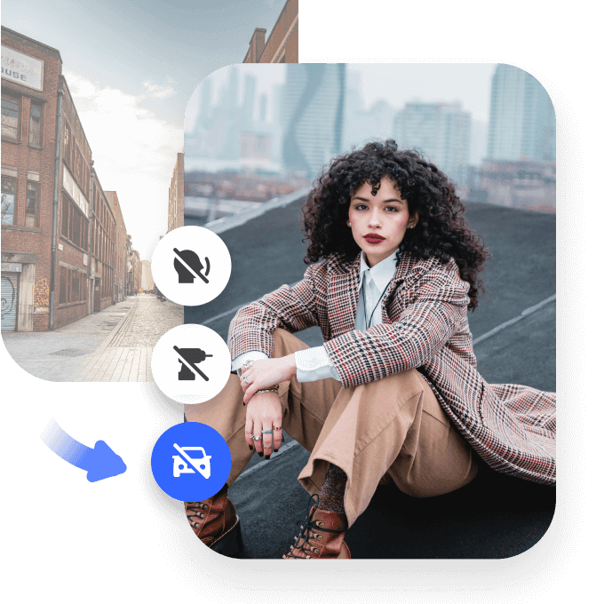 Remove Noise Background Instantly