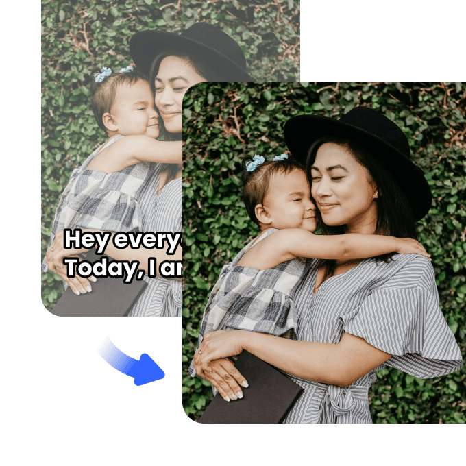 Simple and Automated Video Text Deletion