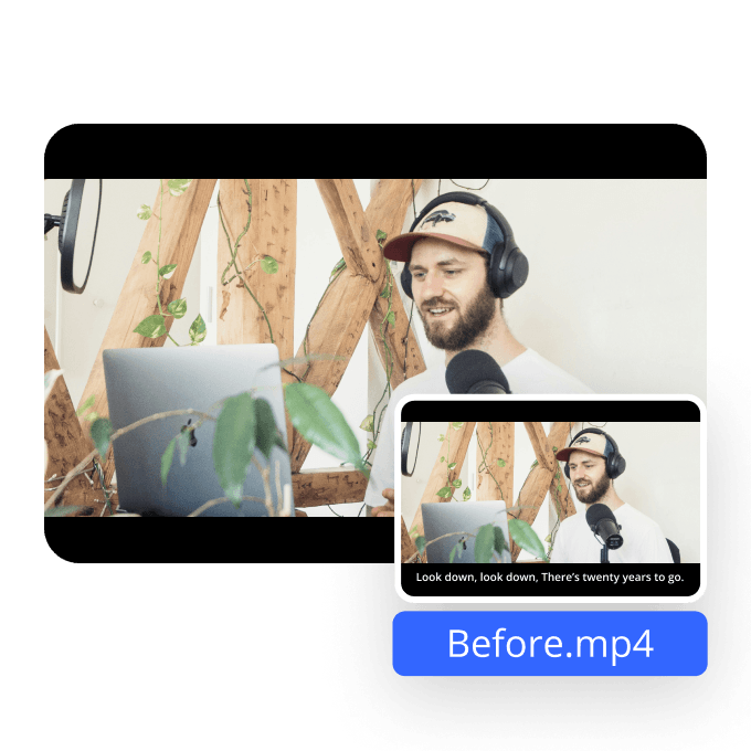 Fast & Automatic Video Caption Removal