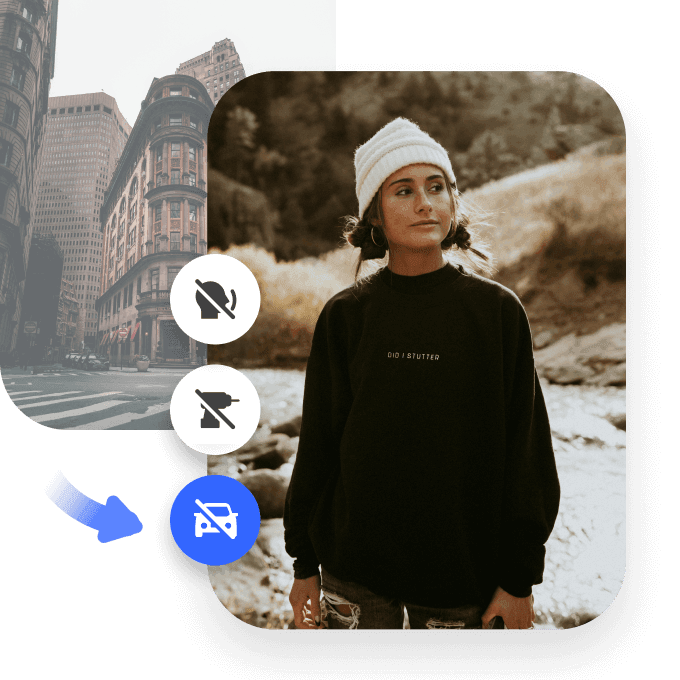 Instant AI Noise Reduction