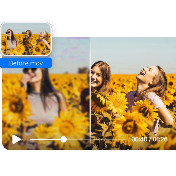 AI-Driven 4K Video Upscaling