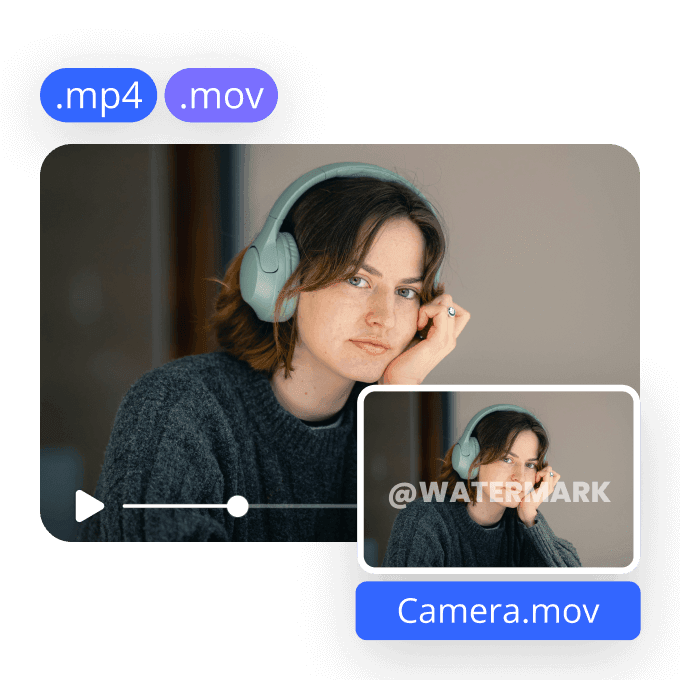Quickly Clean Video from Watermark