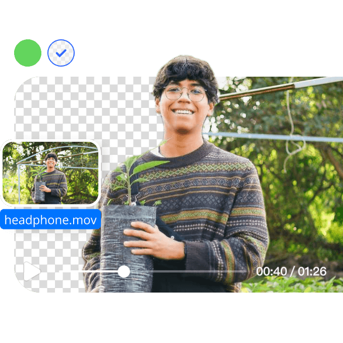 Customizable Backgrounds for Your Videos