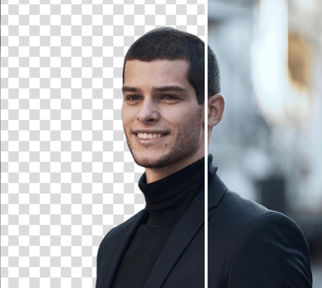 AI-Powered Clear Video Background Editing