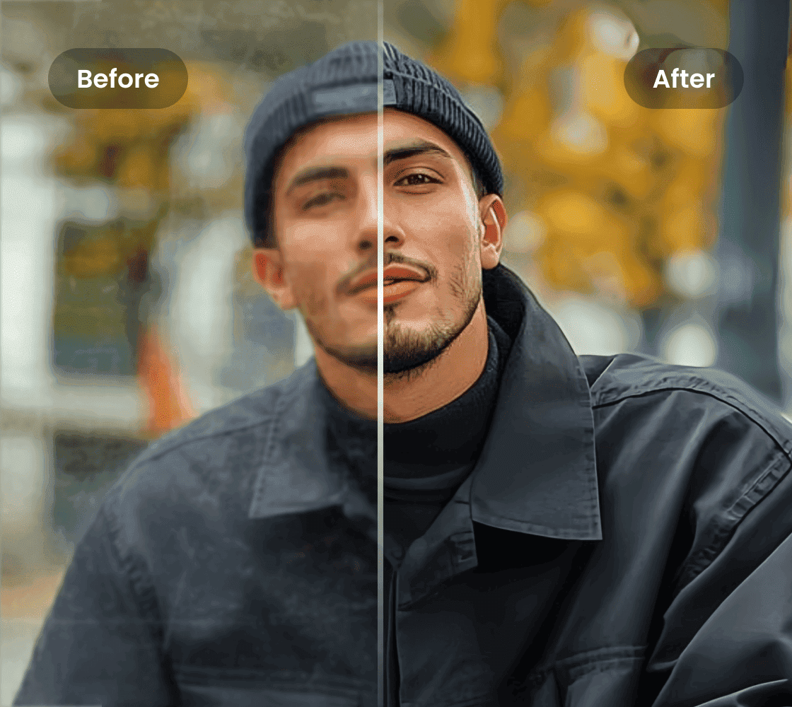 AI Image Sharpener for Blurry Photos