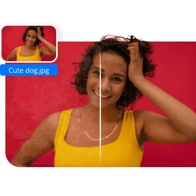 Improve Resolution for High-Quality Images