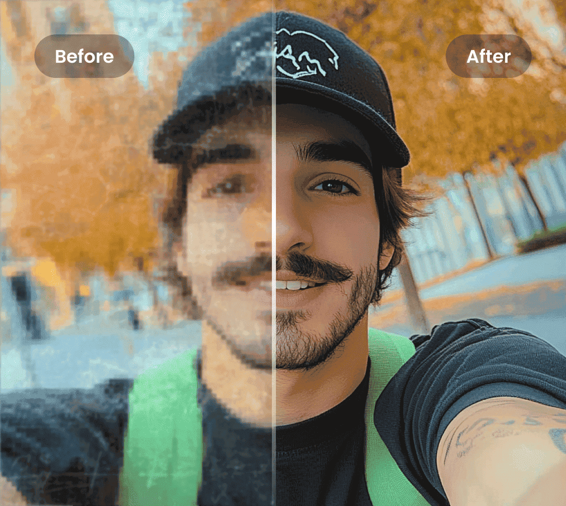 Increase Resolution with AI Power