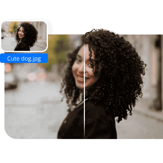 AI Technology Adds Detail to Images