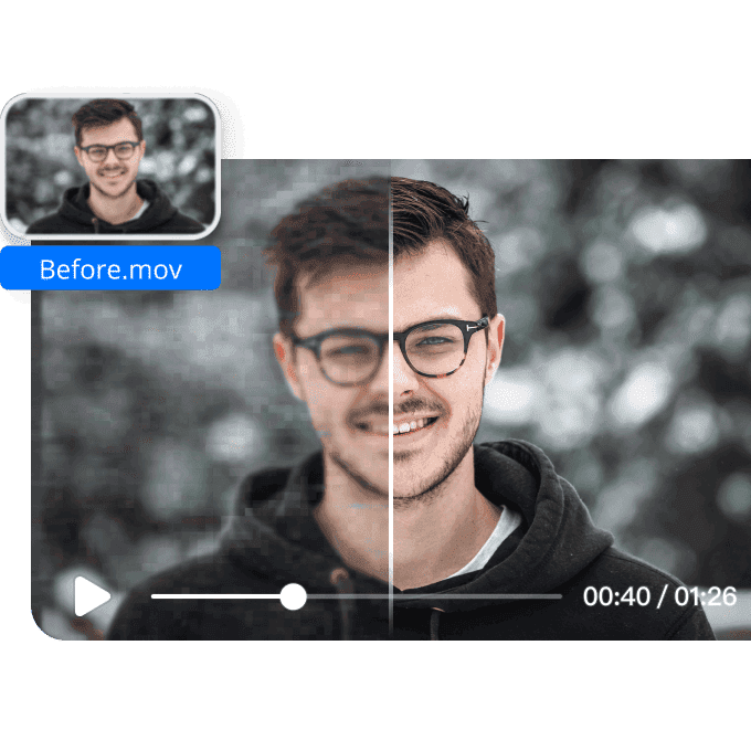Smart AI-Powered Video Upscaling