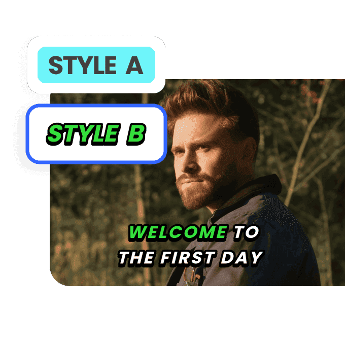 Customizable Subtitle Styles