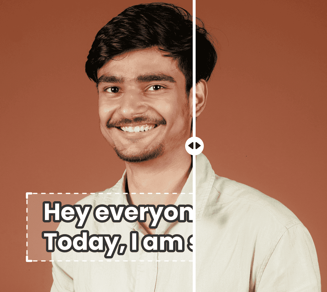 Erase Unwanted Text in One Click