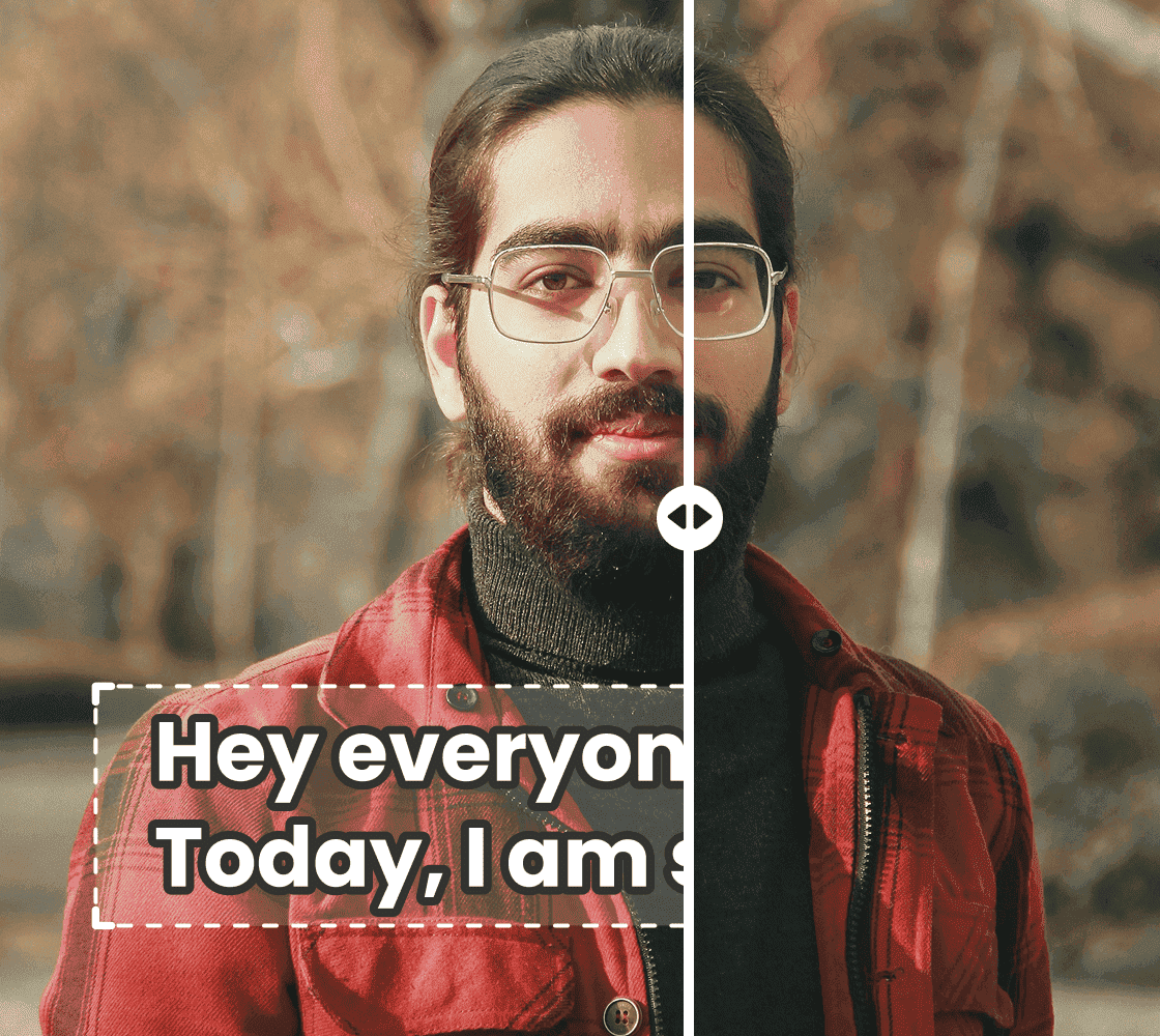 Remove Blur Parts Instantly