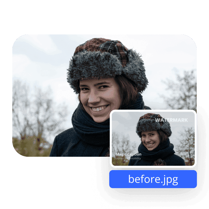 Erase Watermarks with Smart AI