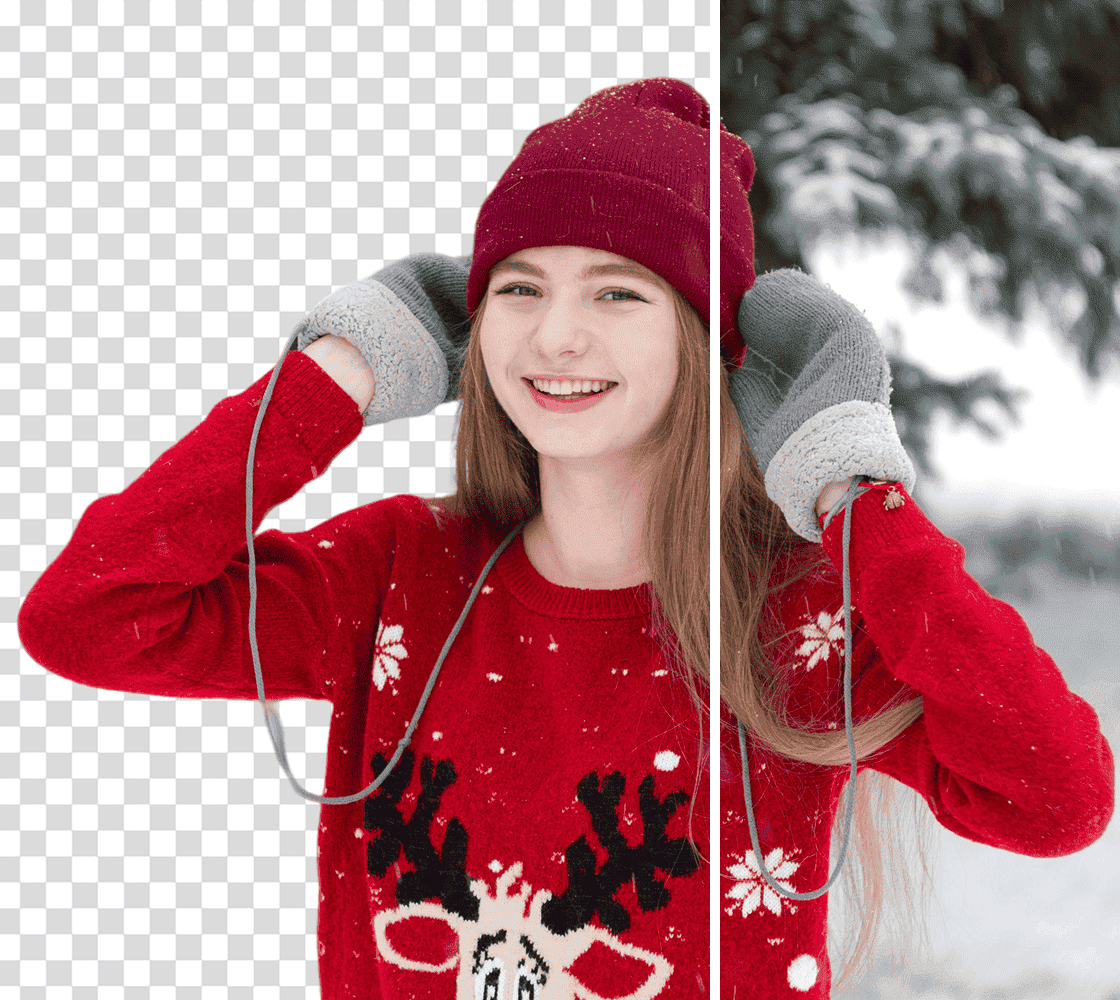 Erase Backgrounds for Film Editing